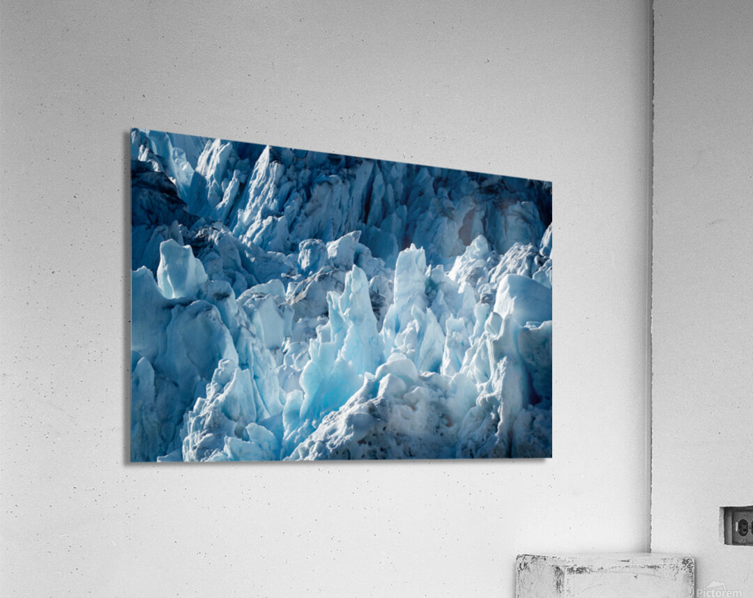 White and Blue  Acrylic Print 
