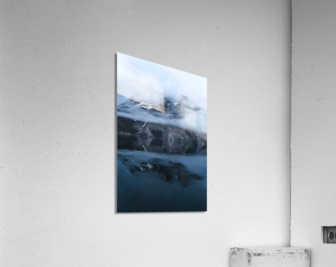 Moody mountain  Acrylic Print 