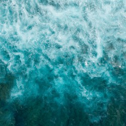 Tropical water in Reunion Island