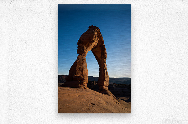 Delicate Arch  Metal print