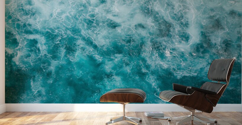 Tropical water in Reunion Island Wall Murals