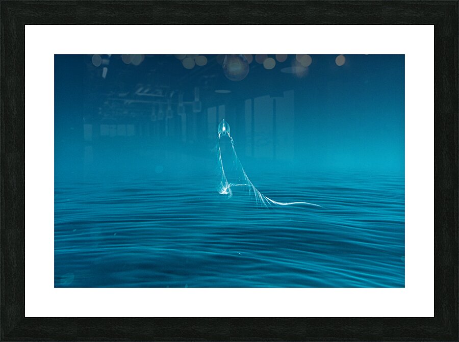 Dancing on the water Picture Frame print