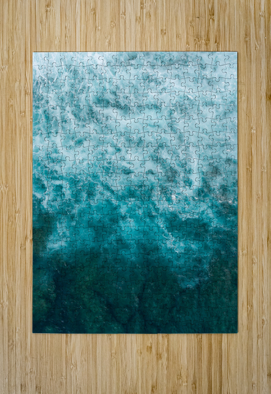 Tropical water in Reunion Island Richard Mardens Puzzle printing