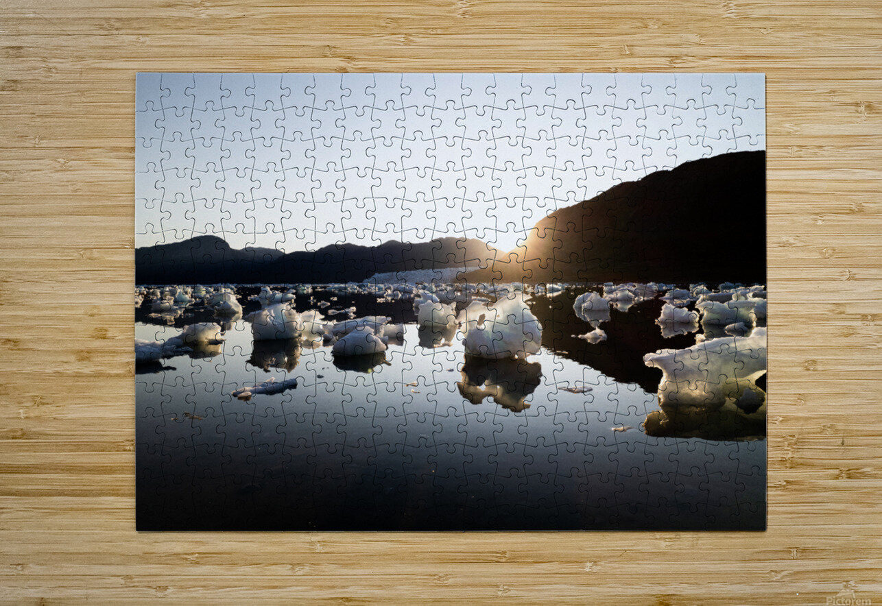 Ice field Richard Mardens Puzzle printing