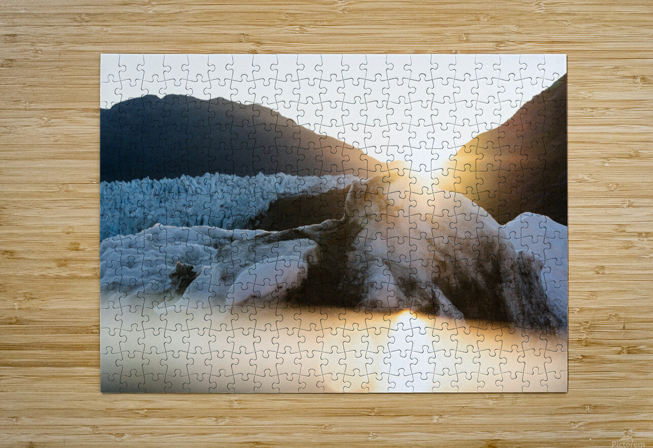 Sunset on the Inlandsis Richard Mardens Puzzle printing