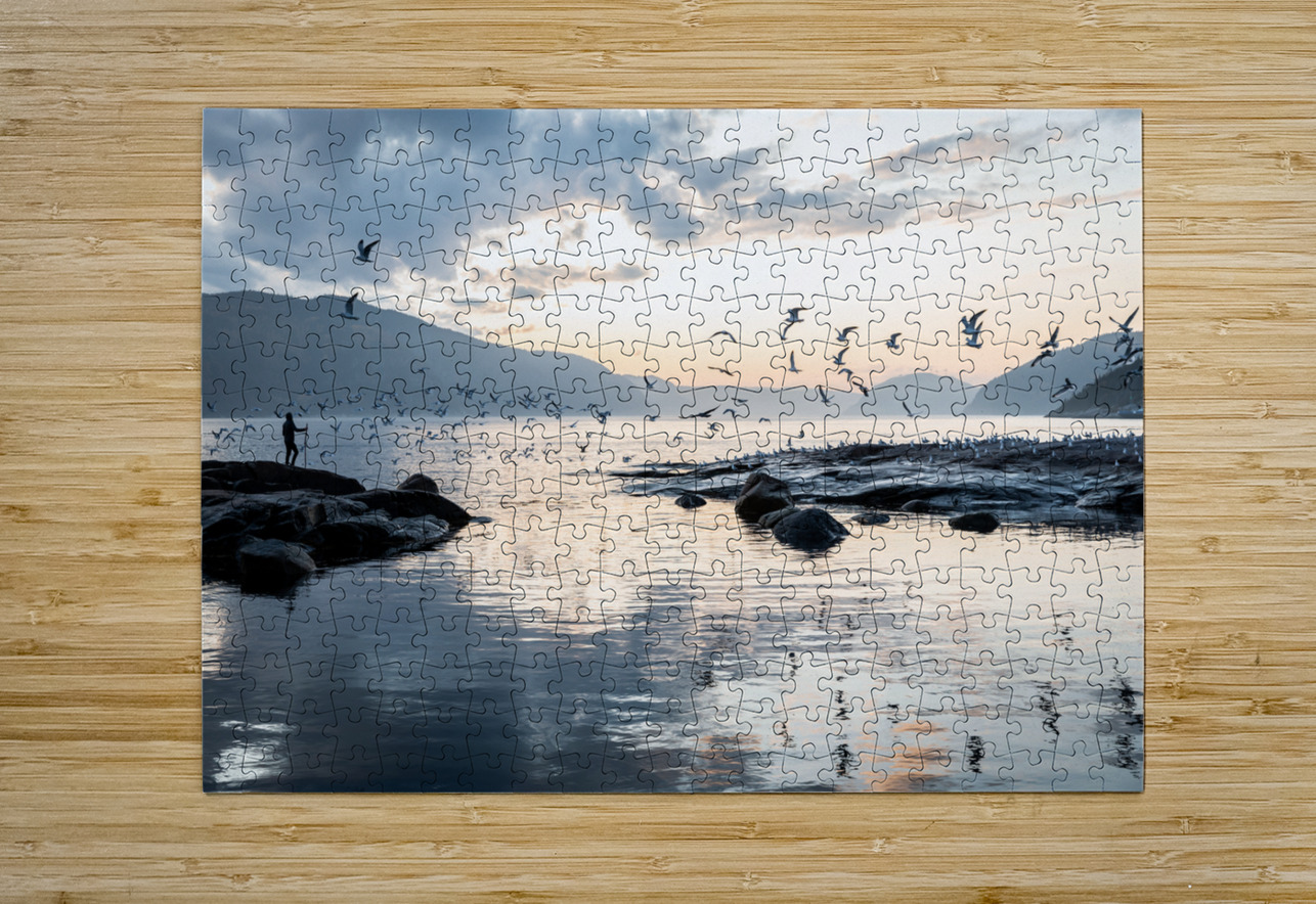 Guardian of the fjord Richard Mardens Puzzle printing