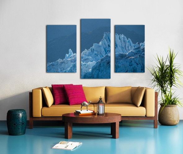 Blue Ice Canvas print