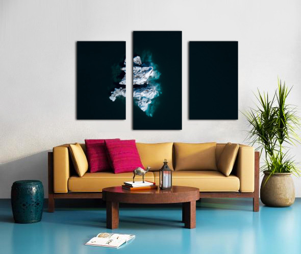 Floating Canvas print