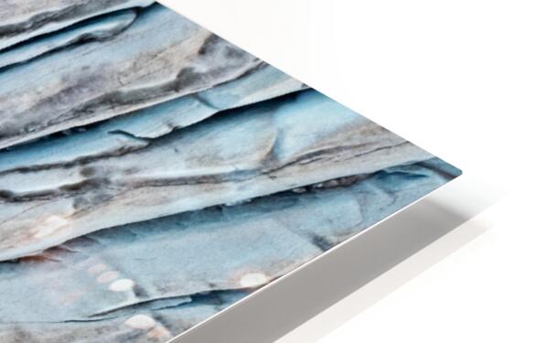 Texture of ice HD Sublimation Metal print