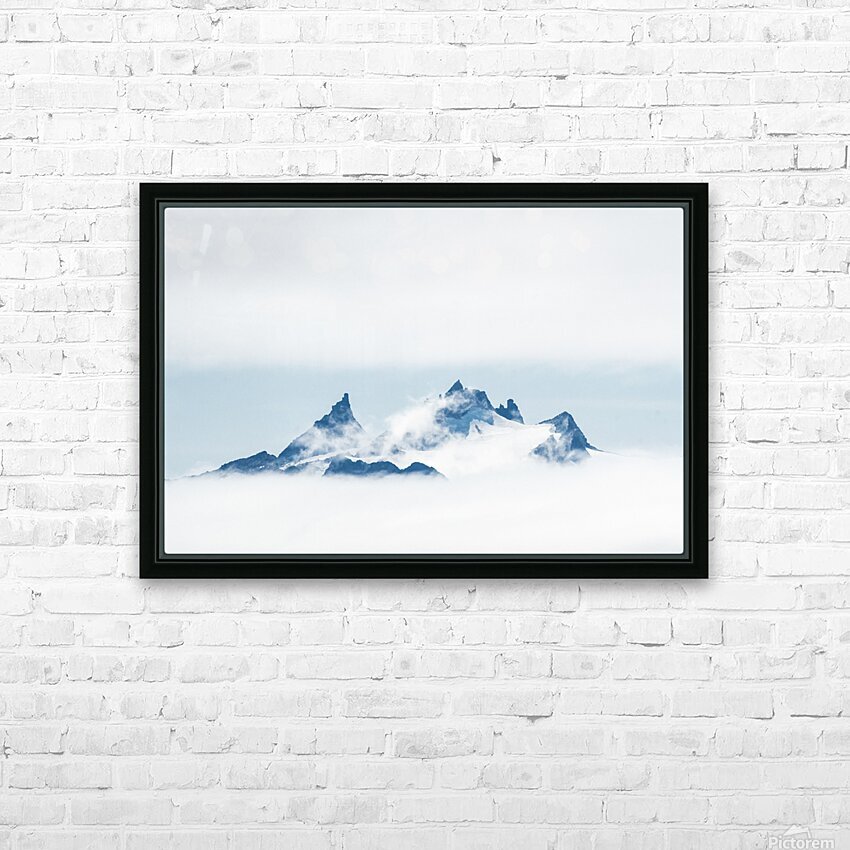 Summits HD Sublimation Metal print with Decorating Float Frame (BOX)