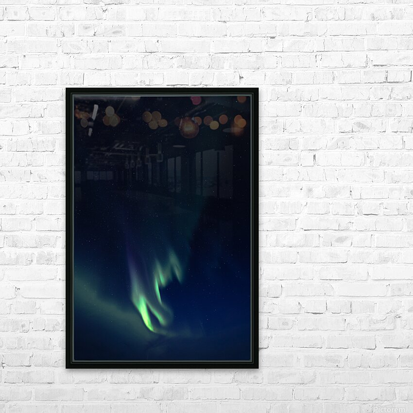 Aurora HD Sublimation Metal print with Decorating Float Frame (BOX)