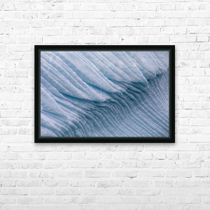 Wave HD Sublimation Metal print with Decorating Float Frame (BOX)