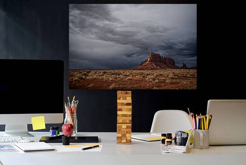 Red monument by Richard Mardens