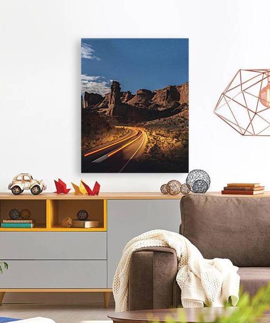 Light in the desert by Richard Mardens