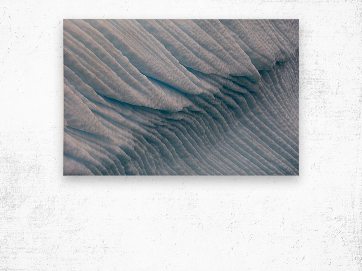 Wave Wood print